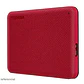 Disco duro 1TB externo | Toshiba Canvio Advance HDTCA10XR3AA Rojo - Miniatura 4