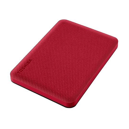 Disco Duro 2TB externo | Toshiba Canvio Advance USB 3.0 Rojo