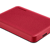 Disco duro 4TB Externo | Toshiba Canvio Advance Rojo