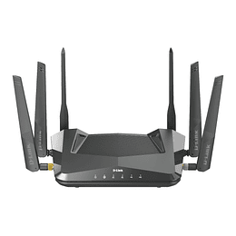 Router D-Link DIR-X5460, Wi-Fi 6, Doble Banda, Compatible con Alexa/Google Assistant