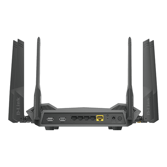 Router D-Link DIR-X5460, Wi-Fi 6, Doble Banda, Compatible con Alexa/Google Assistant