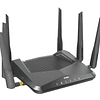 Router D-Link DIR-X5460, Wi-Fi 6, Doble Banda, Compatible con Alexa/Google Assistant