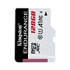 Memoria MicroSD High Endurance 128GB, UHS-I U1 Clase 10