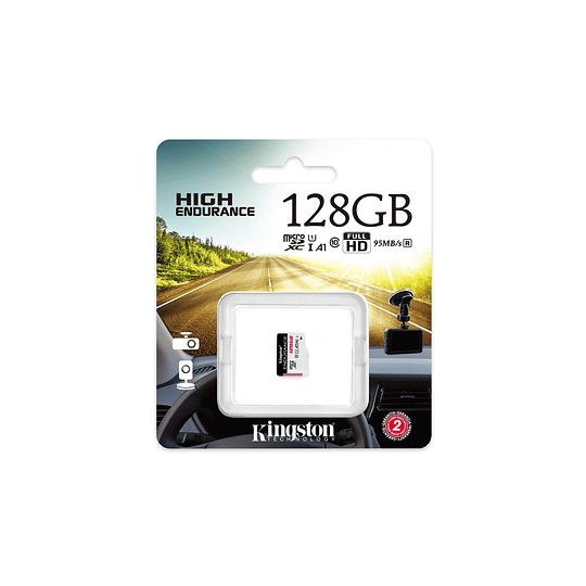 Memoria MicroSD High Endurance 128GB, UHS-I U1 Clase 10