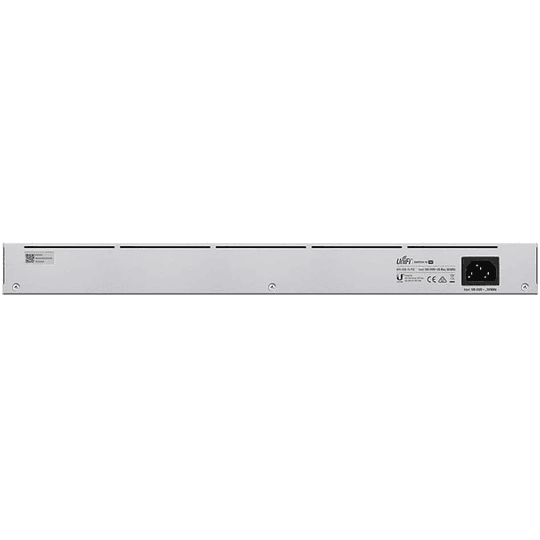 Switch 24 puertos USW-24 UBIQUITI LCD1.3 24-1000 2-SFP RS232 req-UniFi conmutador Admin Rack