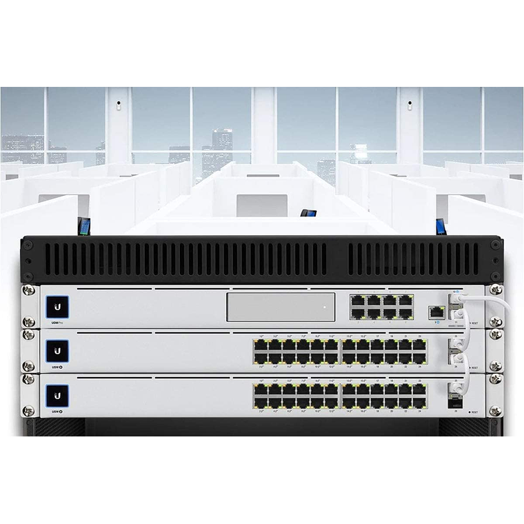 Switch 24 puertos USW-24 UBIQUITI LCD1.3 24-1000 2-SFP RS232 req-UniFi conmutador Admin Rack 5
