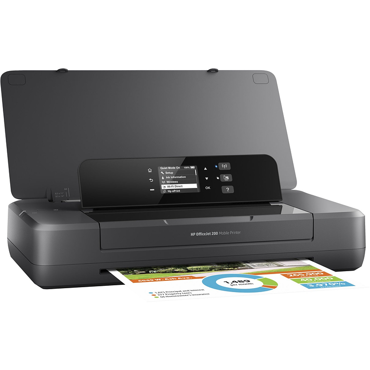 Impresora Tinta Portátil HP OfficeJet 200, Compacta 2