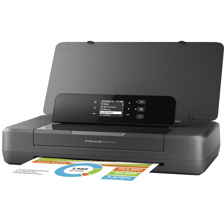 Impresora Tinta Portátil HP OfficeJet 200, Compacta 3