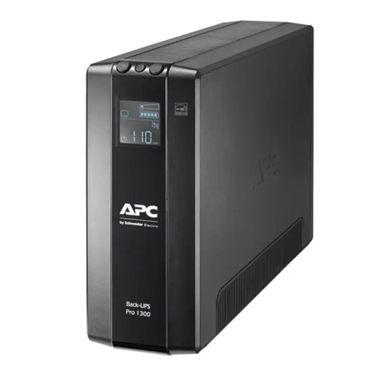 UPS 1300VA APC SAI Back Pro 8 Tomas de Salida, AVR, Interfaz LCD 1
