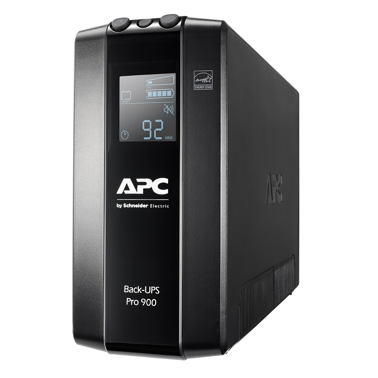 UPS 900VA APC SAI Back UPS Pro BR, 6 Tomas de Salida, AVR, Interfaz LCD 1