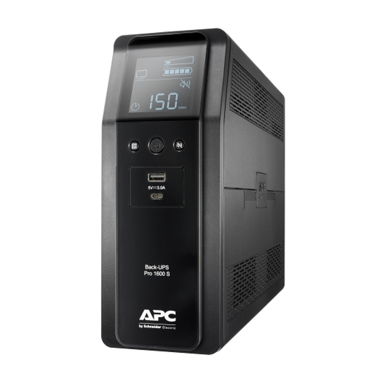 UPS 1600VA APC Back-UPS PRO BR1600SI, 8 Salidas, AVR, 960W, Especial para Gaming 1