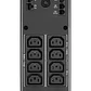 UPS 1300VA APC SAI Back Pro 8 Tomas de Salida, AVR, Interfaz LCD - Miniatura 3
