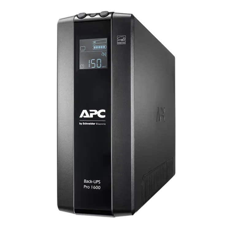 UPS 1600VA APC SAI Back UPS Pro, 8 Tomas de Salida, AVR, Interfaz LCD 1
