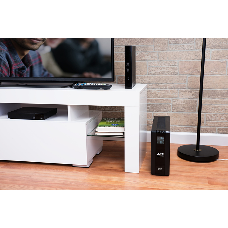 UPS 900VA APC SAI Back UPS Pro BR, 6 Tomas de Salida, AVR, Interfaz LCD 4