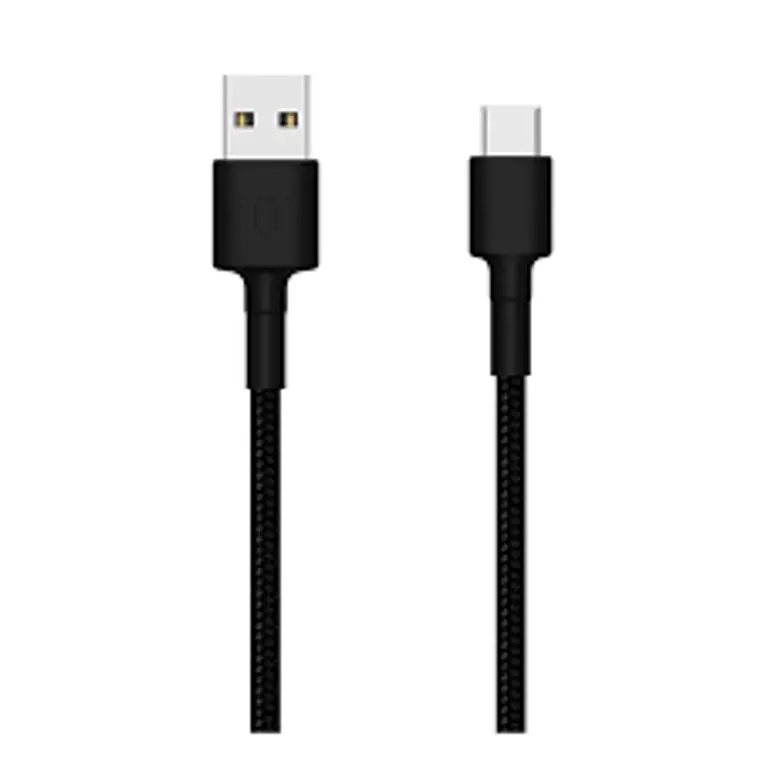 Cable USB-C Xiaomi Mi Braided USB (M) a USB-C (M) - USB 2.0 - 1m negro 1