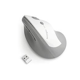 Mouse Vertical Pro Fit Kensington, inalámbrico, gris