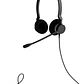 Audifono Alámbrico Jabra Headset BIZ 2300 UC Duo, USB, Negro - Miniatura 1