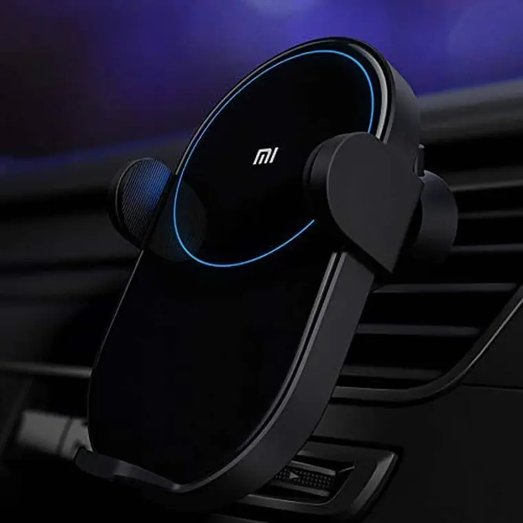 Cargador Wireless Xiaomi Mi Car Charger 20W, Compatible con Dispositivos Qi 4