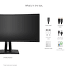 Monitor 34“ Curvo ViewSonic VP3481A, Resolución 3840 x 2160 (Ultra HD 4K), 5 ms, 100Hz.