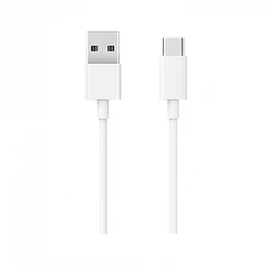 Cable de Datos Xiaomi Mi USB-A a USB-C, Largo 1 Metro, Blanco