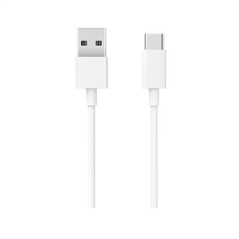 Cable de Datos Xiaomi Mi USB-A a USB-C, Largo 1 Metro, Blanco 1