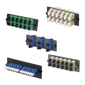 Panduit Panel adaptador de carga frontal - 6 adaptadores