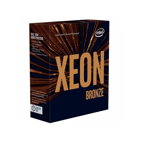 Procesador Intel Xeon Bronze 3206R HPE, LGA3647, 8 Núcleos, 8 Hilos, 64 Bits, 1,9Ghz, DDR4, 85W TD