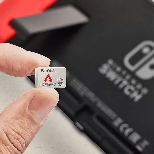 Memoria Sandisk 128GB Nintendo Switch MicroSDXC UHS-I Gris