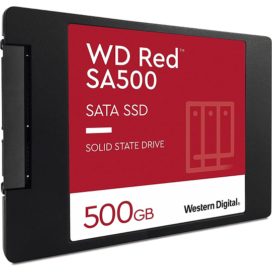 Disco Duro 500GB interno SSD WD Red SA500 2.5″ Sata 6Gb/S