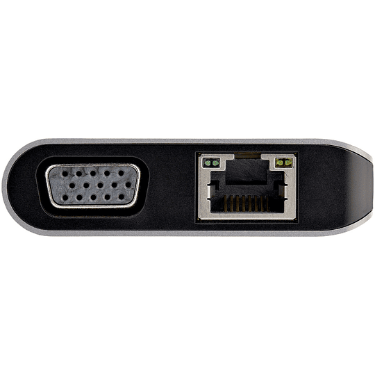 Adaptador Multipuertos USB-C - Mini Docking Station para Viajes con HDMI de 4K o VGA de 1080p