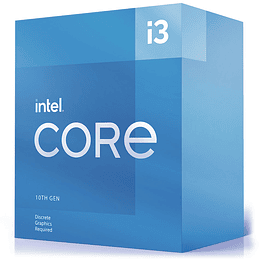 Procesador Intel Core i3-10105F de 3,7 GHz de cuatro núcleos LGA 120