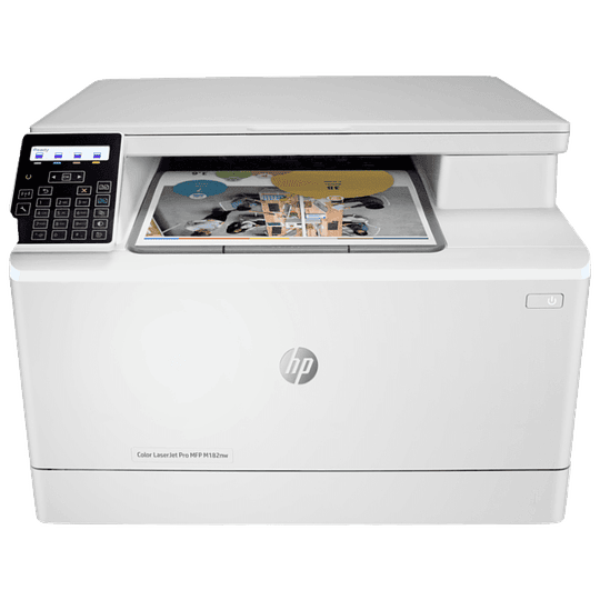 Impresora Multifuncional HP LaserJet Pro MFP M182nw | Laser Color Wifi