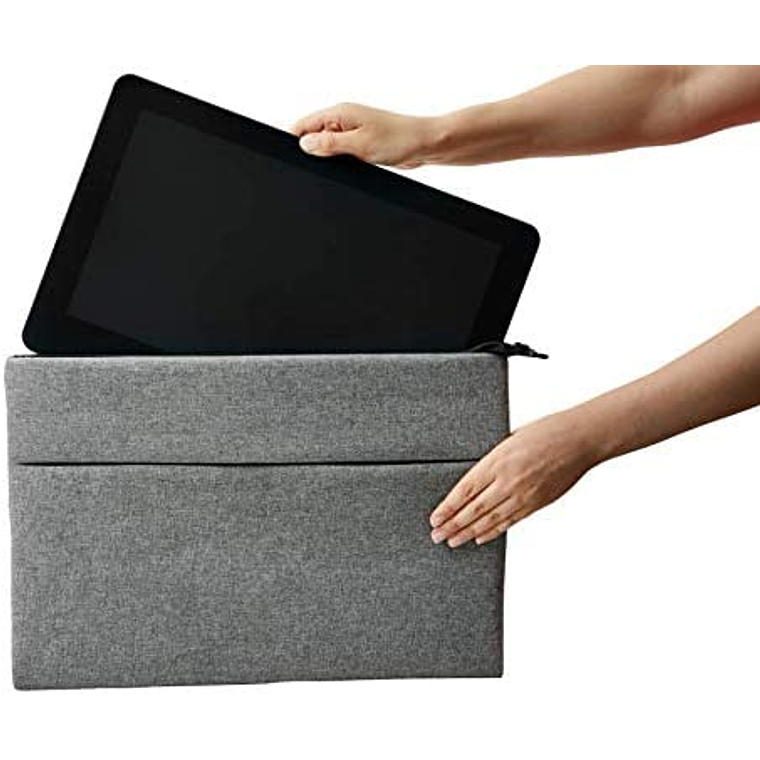 Funda blanda tamaño L, color gris 1