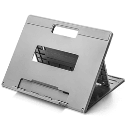 Base para Notebook Kingston Easy Riser™ Go SmartFit® (Color Gris, Hasta 17")