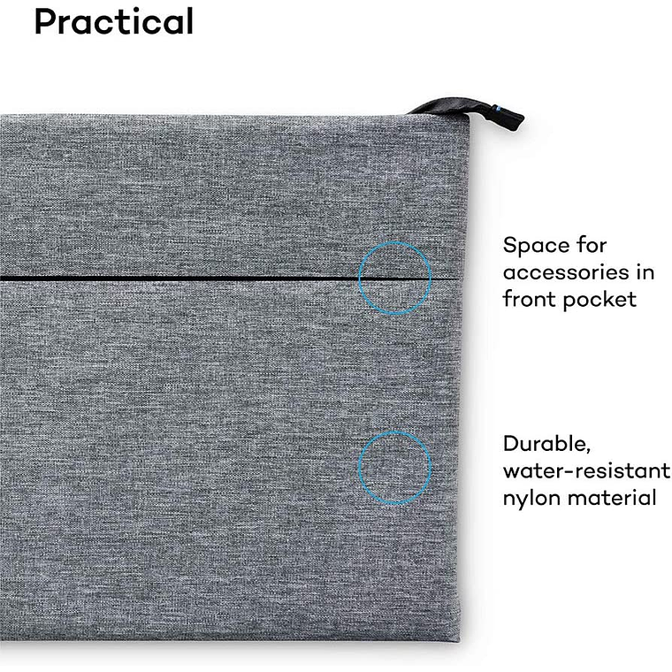 Funda blanda tamaño L, color gris 3