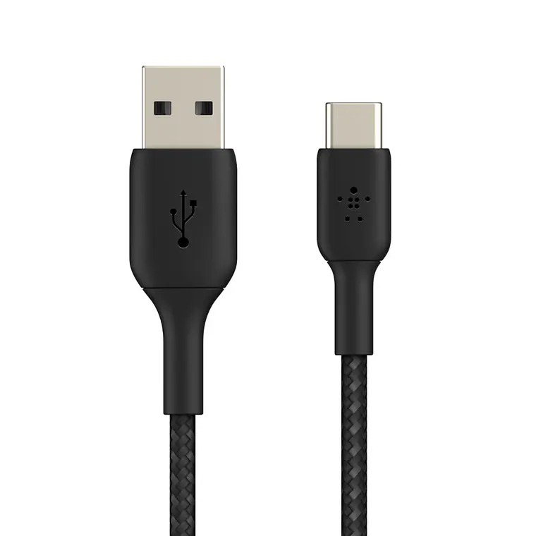 Cable USB-C Belkin Boost Charge a USB-A (M-M), Trenzado, 1m, Negro 3