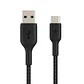 Cable USB-C Belkin Boost Charge a USB-A (M-M), Trenzado, 1m, Negro - Miniatura 3