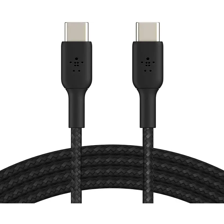 Cable USB-C Belkin Boost Charge a USB-C (M-M), Trenzado, 1m, Negro 2