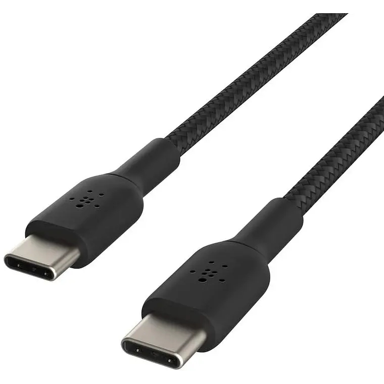Cable USB-C Belkin Boost Charge a USB-C (M-M), Trenzado, 1m, Negro 3
