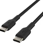 Cable USB-C Belkin Boost Charge a USB-C (M-M), Trenzado, 1m, Negro - Miniatura 3