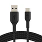 Cable USB-C Belkin Boost Charge a USB-A (M-M), Trenzado, 1m, Negro - Miniatura 4