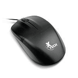 Xtech - Mouse - 2.4 GHz - Inalámbrico - Gris aluminio - 4-botones