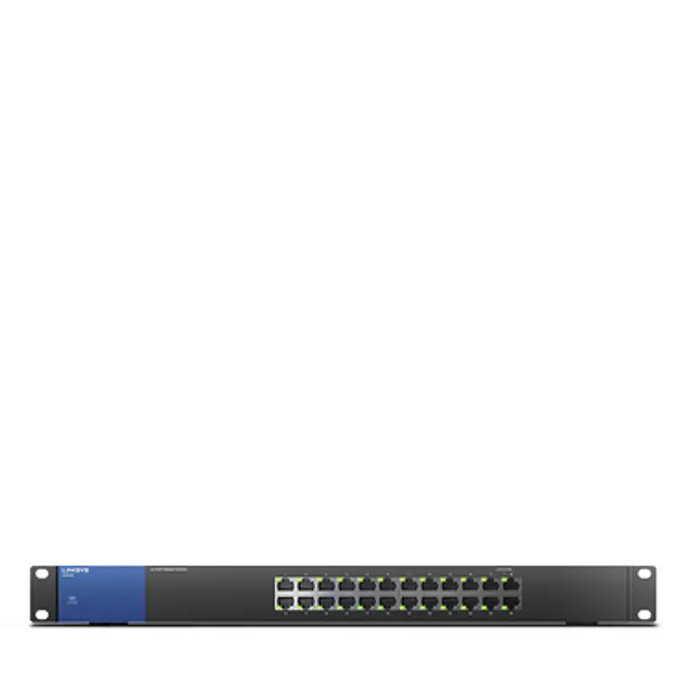 Switch 24 puertos Linksys Business LGS124 - Conmutador sin gestionar 10/100/1000 rack 4