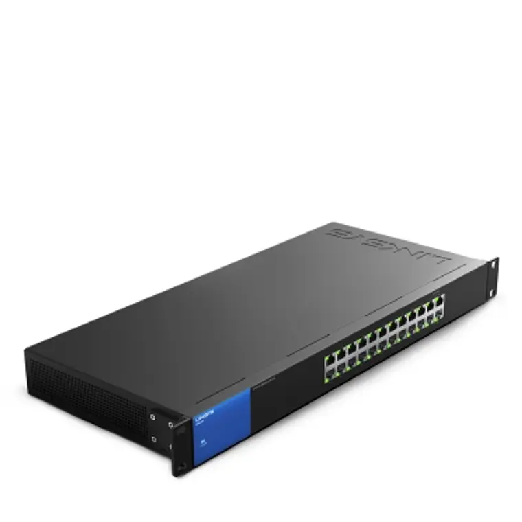 Switch 24 puertos Linksys Business LGS124 - Conmutador sin gestionar 10/100/1000 rack 2