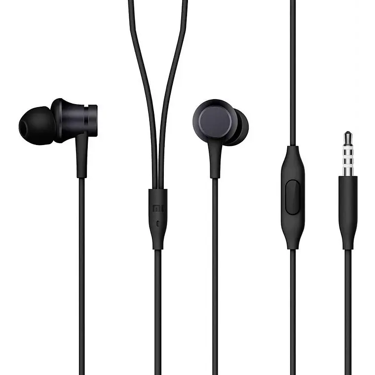 Audifonos Xiaomi Mi Piston Headphone Basic color negro 4