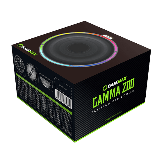 Ventilador para CPU RGB GameMax Gamma 200
