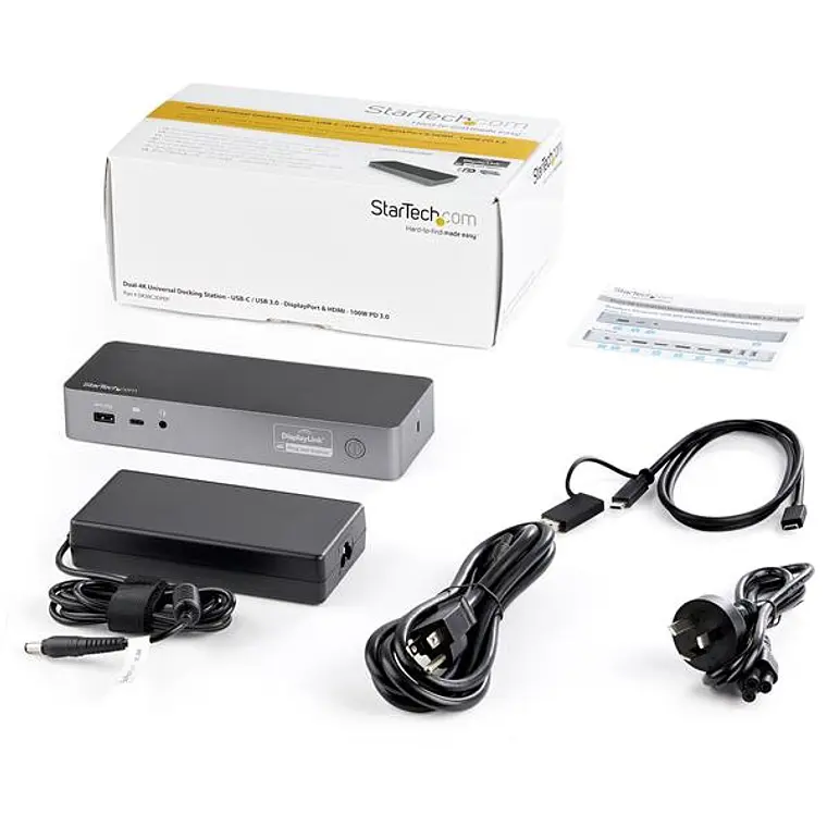 StarTech.com - Docking station adapter - DK30C2DPEP 9