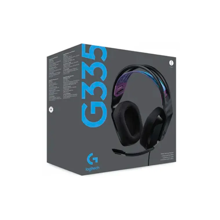 Headset Logitech G335 Negro Gaming Headset 3.5mm - Certificación Discord 3