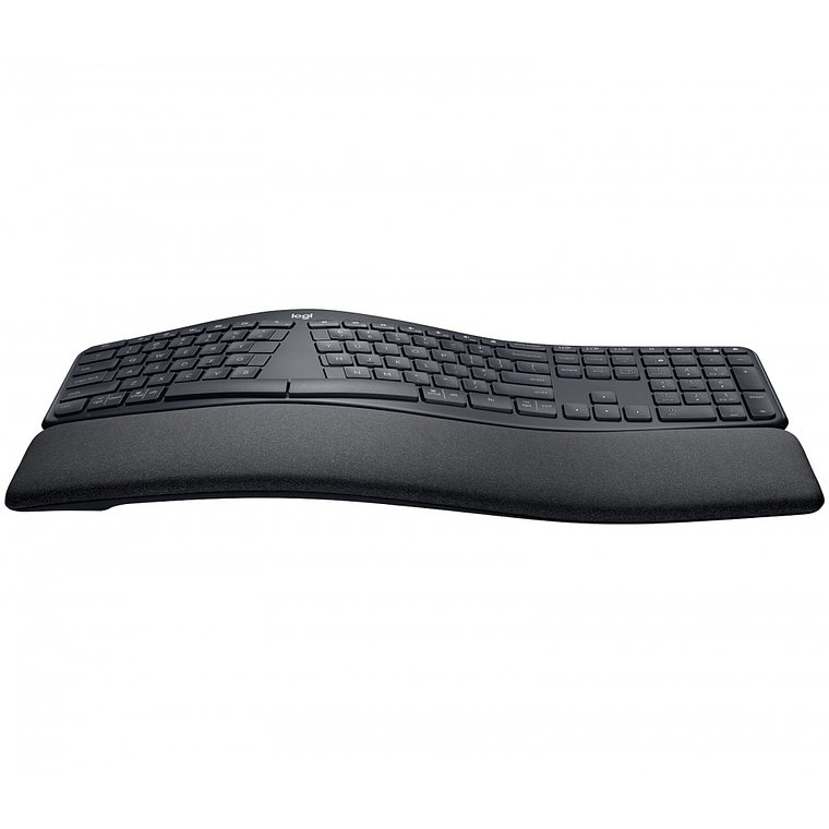 Teclado Ergonómico Inalámbrico Logitech Ergo K860, Bluetooth, USB. Color Negro. 1