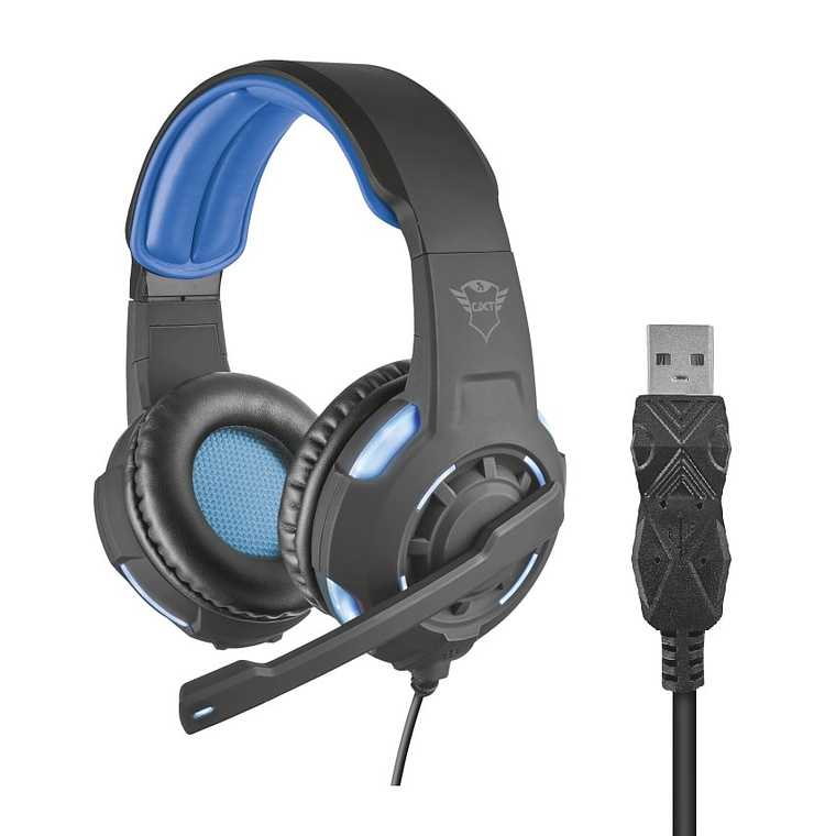 Headset Trust USB GXT 350 Radius 7.1 Surround 3